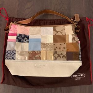 Authentic multicolored Coach purse. Never used.